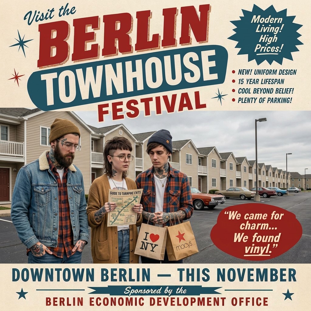 Berlin Townhouse Festival ad
